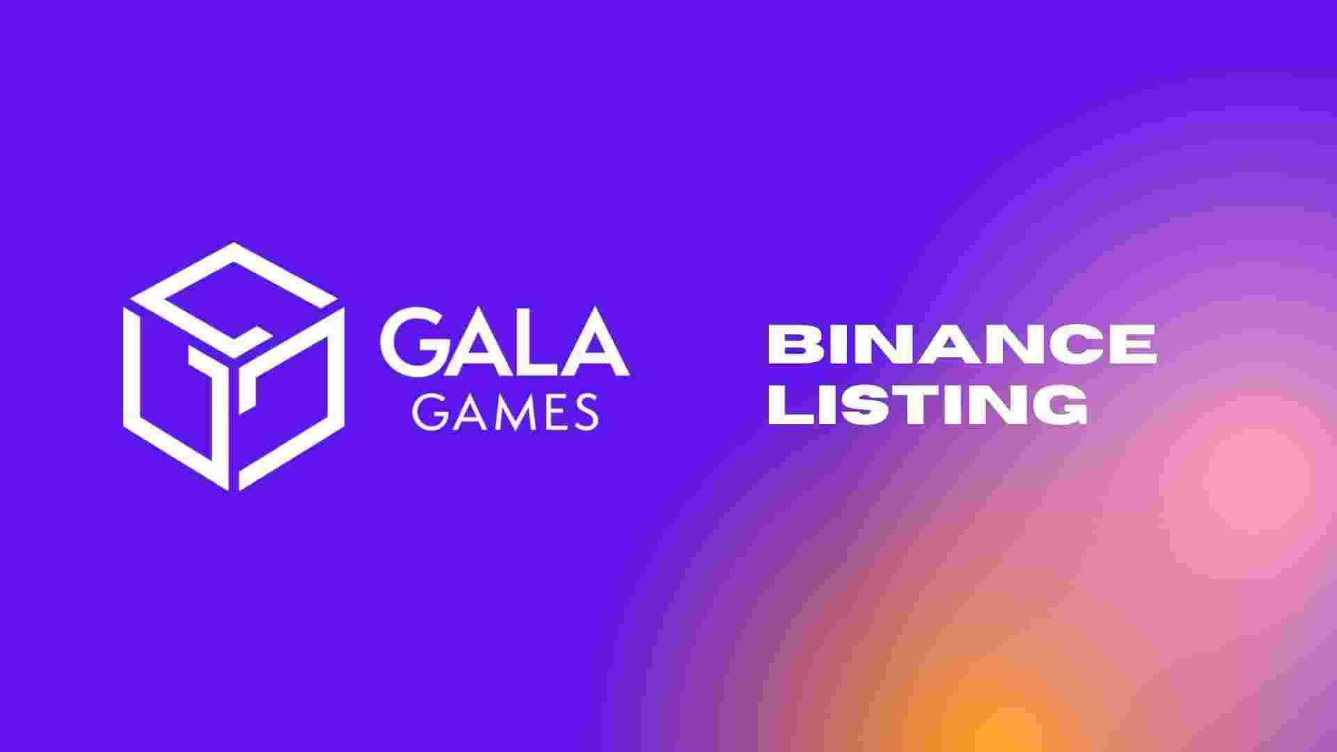 Le groupe Binance se présente dans la mise à niveau du contrat de Gala Games