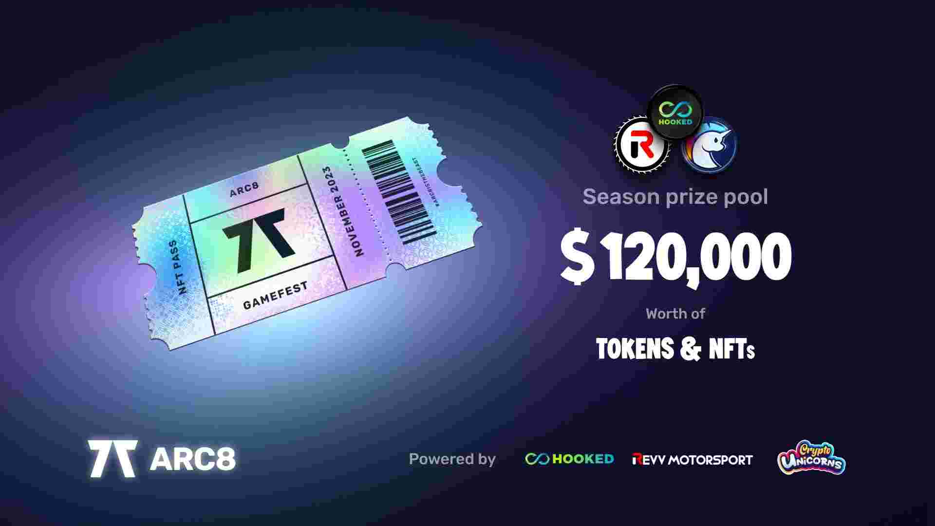 Arc8 lance l&#39;extravagance GameFest avec une cagnotte de 120 000 $ et des NFT exclusifs