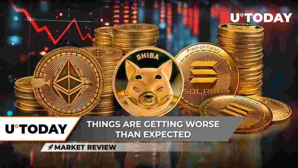 Ethereum Wipes Out Recent 'ETF Rally,' Shiba Inu Eyes Growth, Solana Hits $135 Support