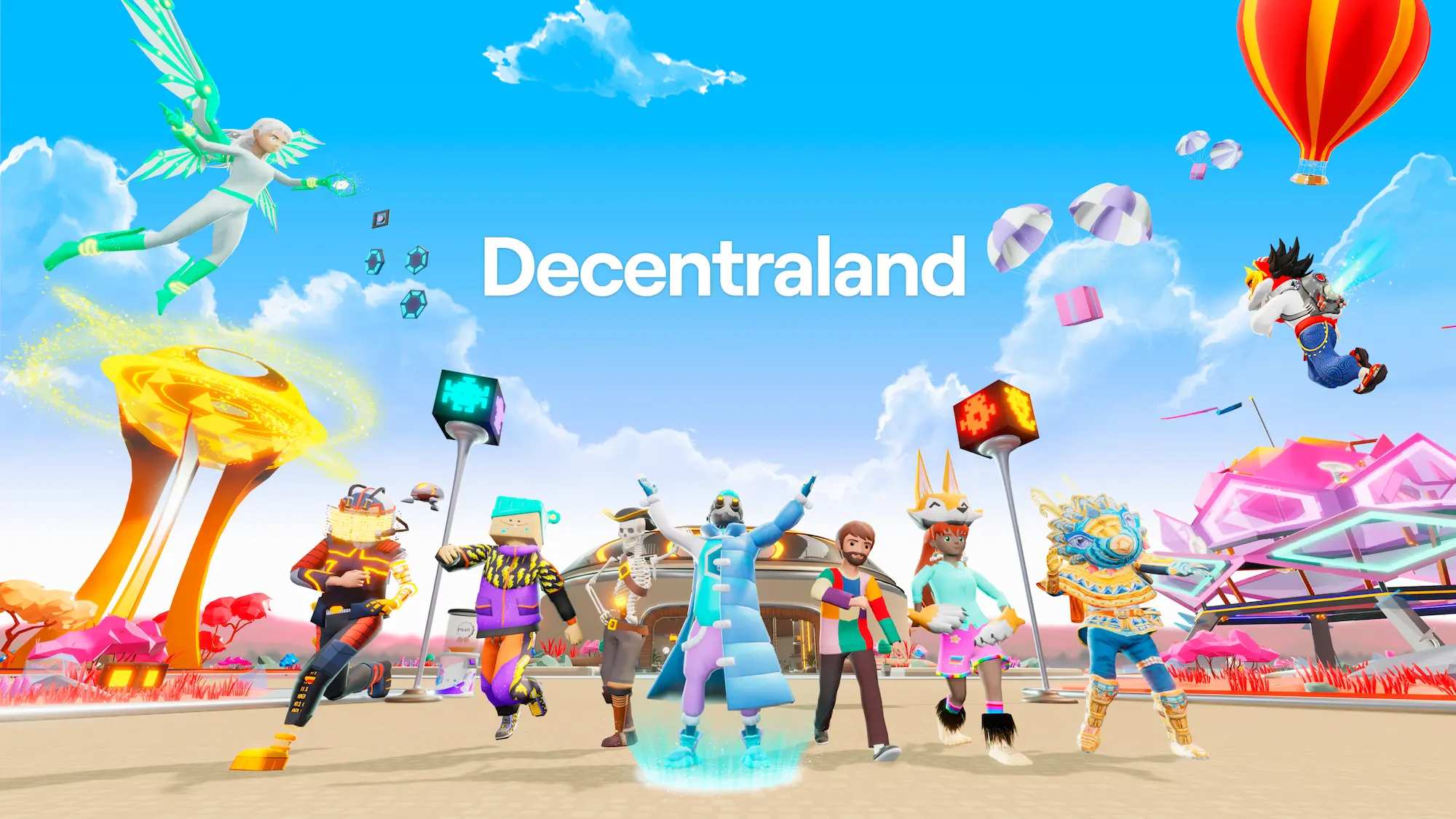 Explorez Decentraland : un monde virtuel alimenté par la blockchain