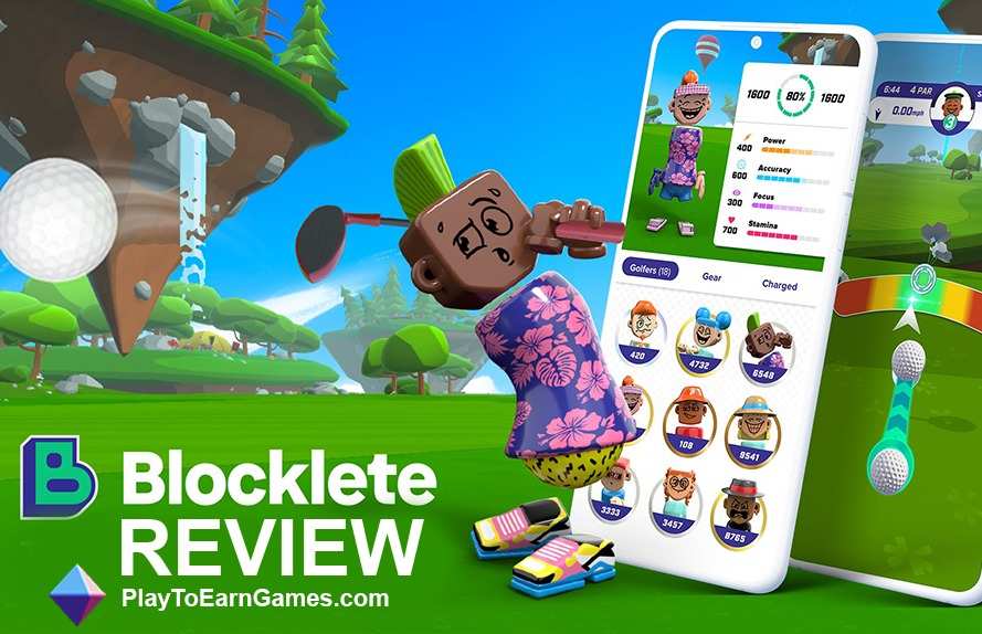 Blocklete Golf - Revue du jeu