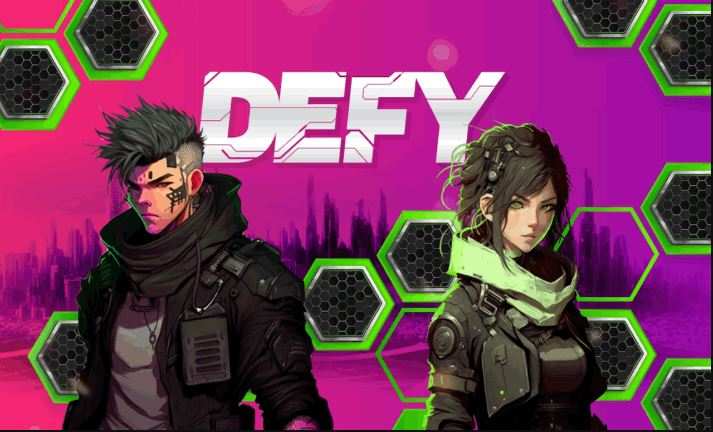 Jeu mobile DEFY : Réalité augmentée Metaverse Move-to-Earn