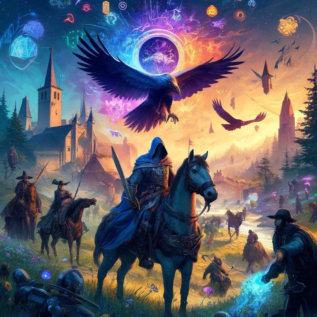 Night Crows: MMORPG Adventure with $CROW Tokens and More!