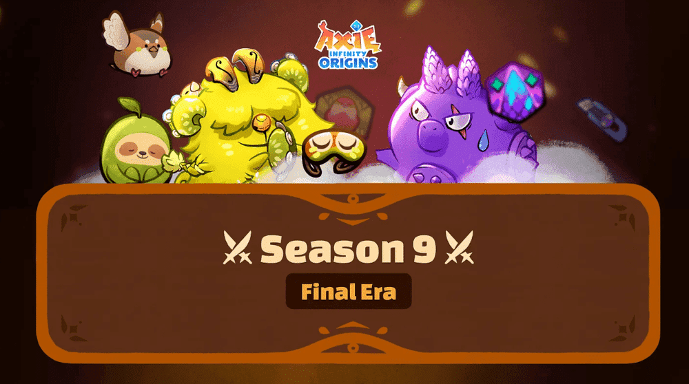 Final Season 9 of Axie Infinity Origins Offers 28.4K AXS in Prizes