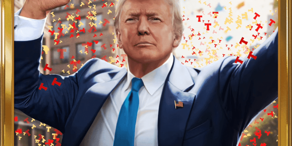 Discover Trump's Latest NFT Magic: Dancing with Bitcoins!