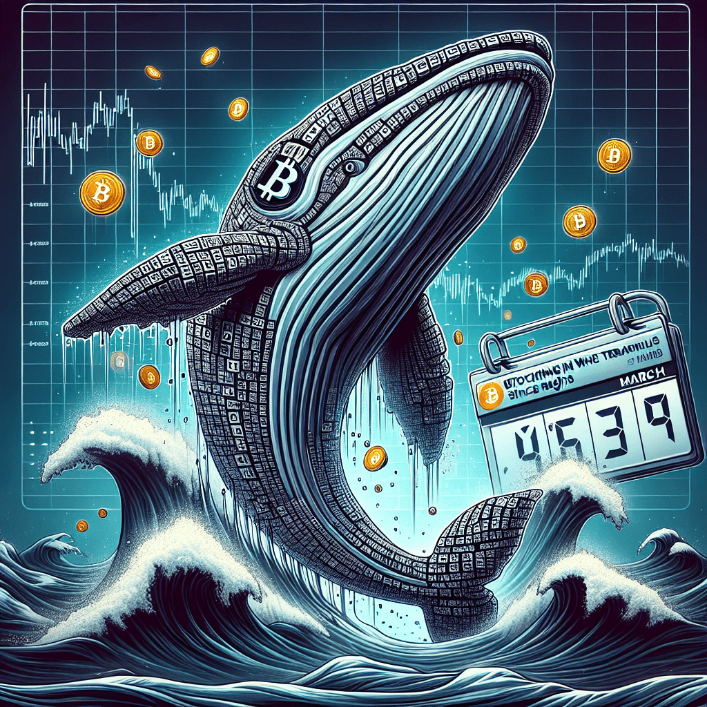 Shocking Dive in Bitcoin Whale Transactions Since March Highs