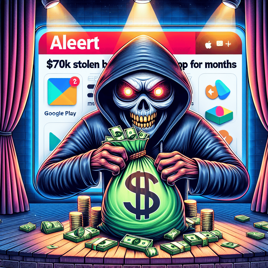 Alert: $70K Stolen by Malicious App on Google Play for Months