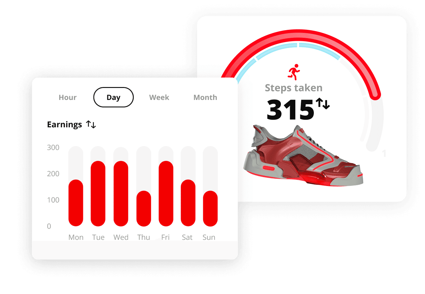 GetKicks, l&#39;application Web3 pour les passionnés de sneakers. 3D NFT s&#39;aventure dans le monde « bouger pour gagner » tout en collectant des chaussures futuristes et élégantes