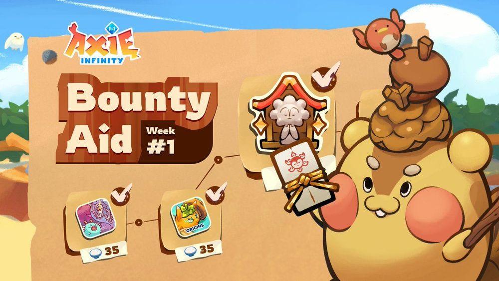 New Axie Bounty Aid Feature Launched in Axie Infinity