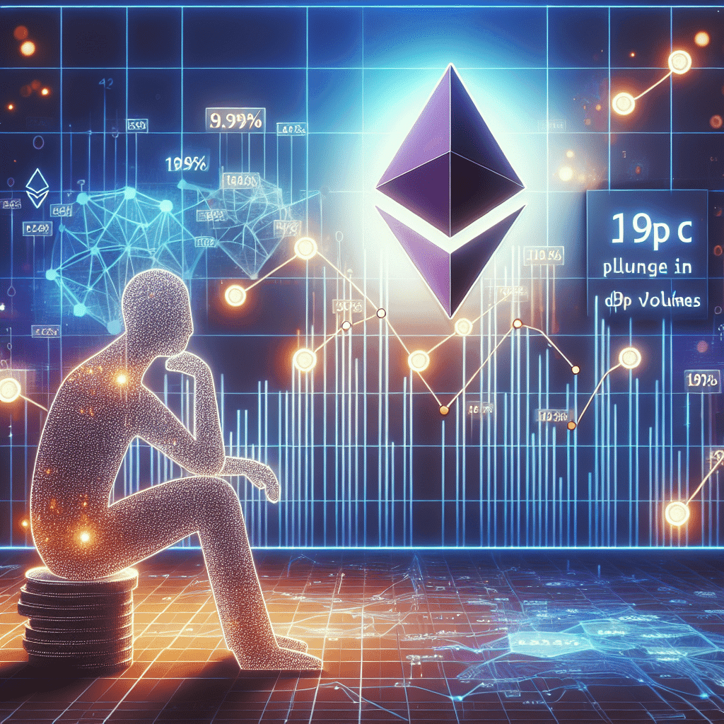 Ethereum Struggles: A 19% Plunge in DApp Volumes Questions Its Future