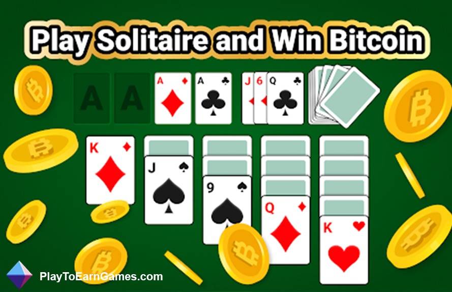 Solitaire : Gagnez de vrais bitcoins - Revue du jeu