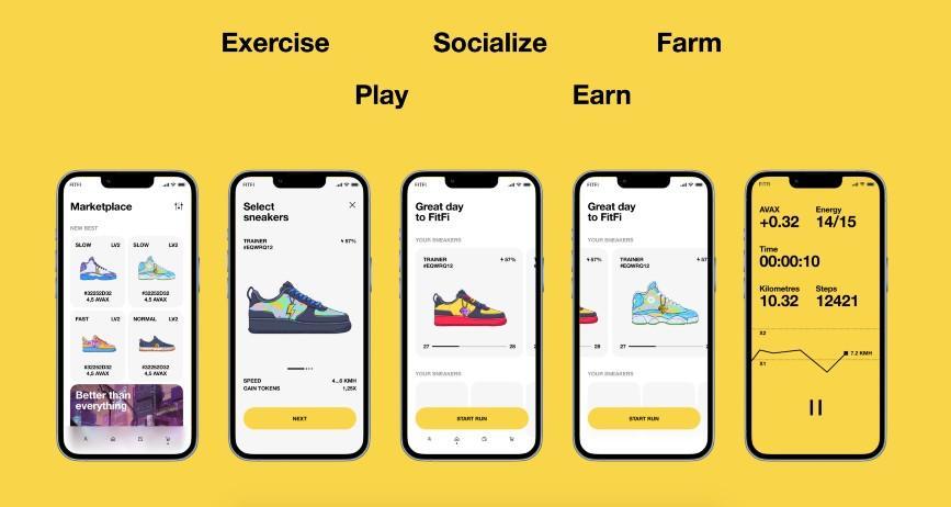 Step App est un jeu de déplacement pour gagner basé sur NFT qui transforme les objectifs de remise en forme en revenus, en joie sociale et en compétition amicale.