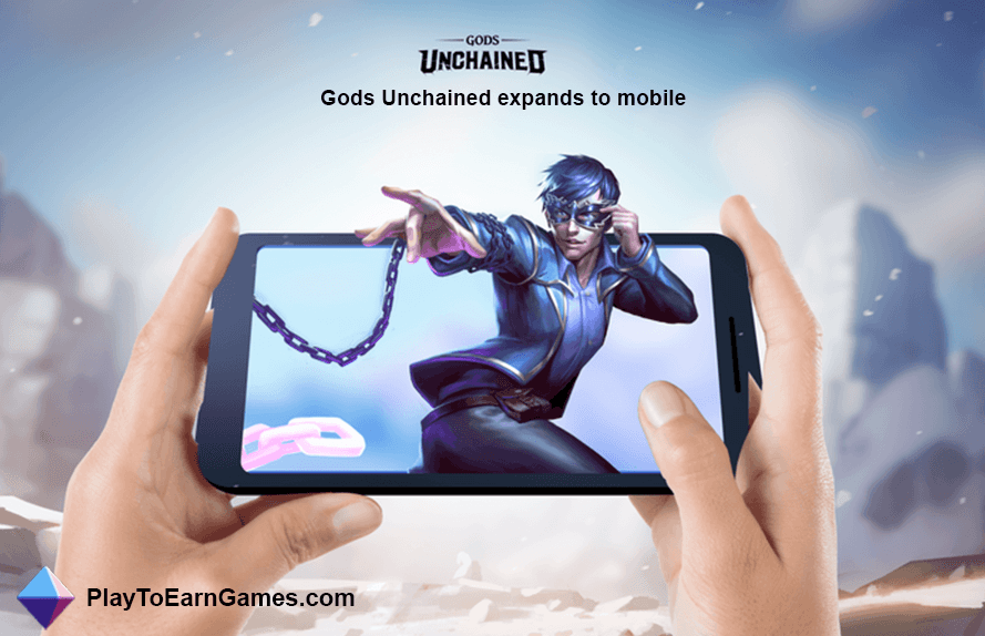 Gods Unchained est compatible avec les mobiles, permettant à plus de joueurs Web3