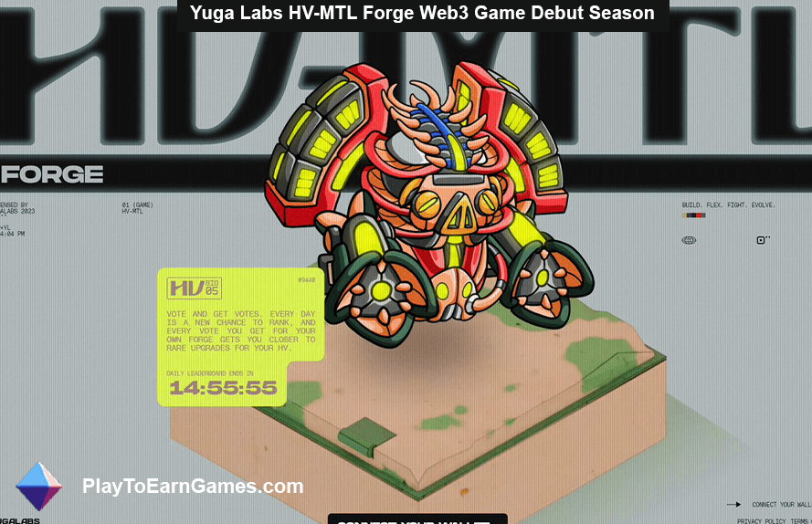 Yuga Labs HV-MTL Forge Web3 Début de la saison du jeu