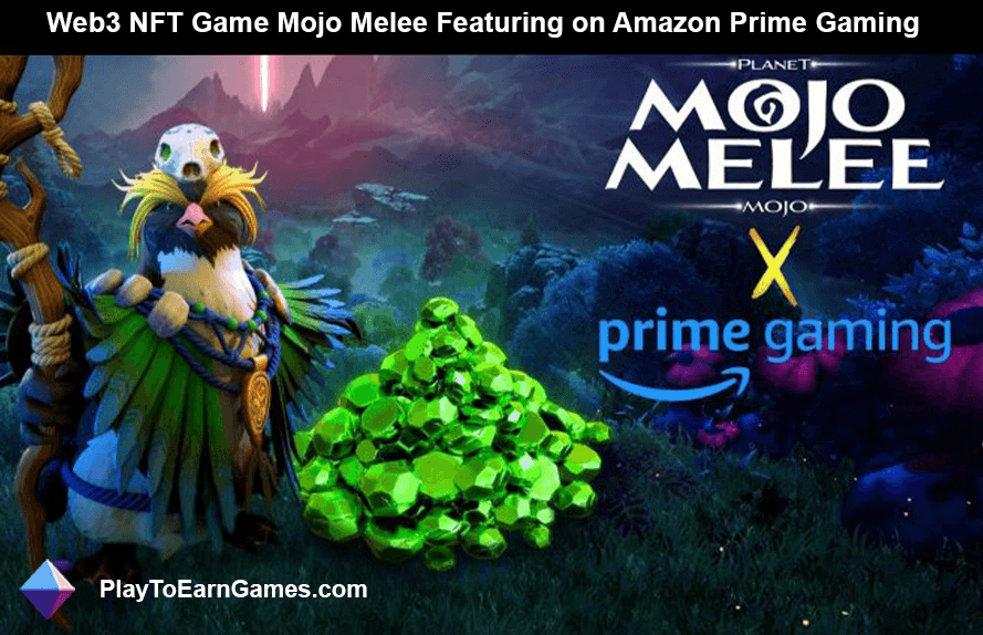 Mojo Melee, un jeu Web3 NFT, est maintenant disponible sur Amazon Prime Gaming