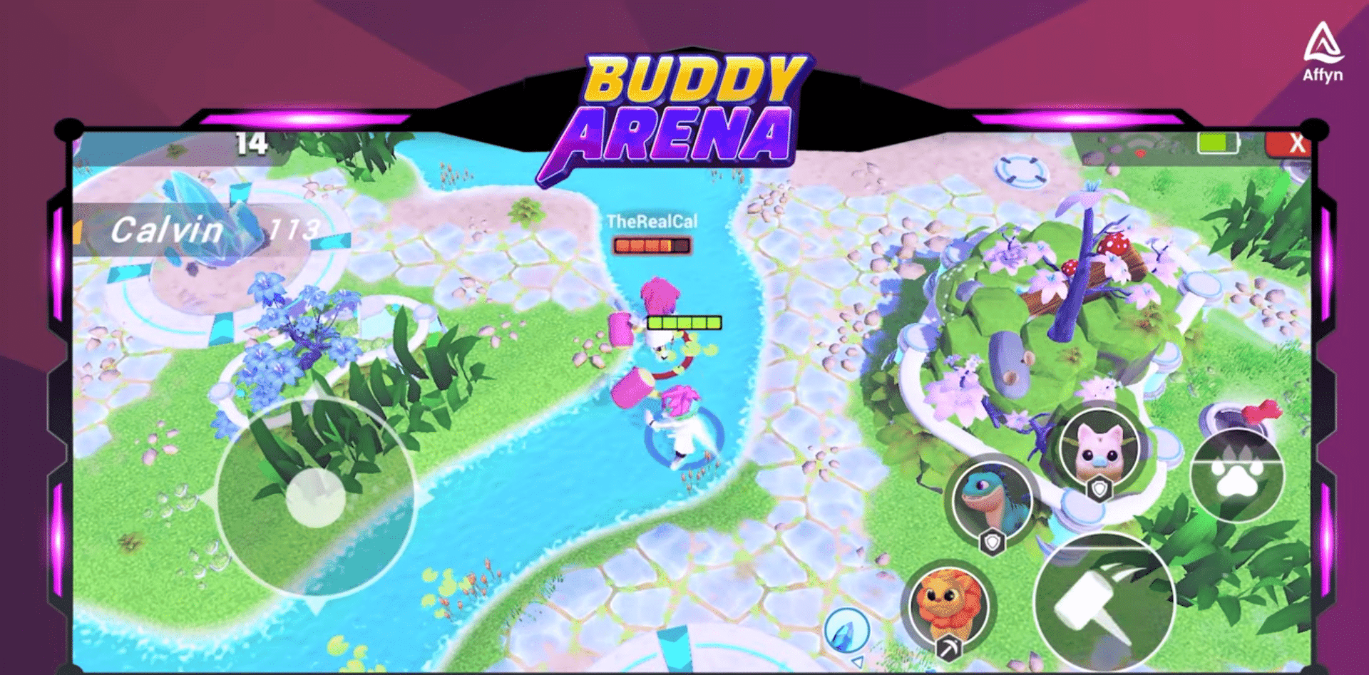 Affyn, créateur de jeux Web3 basé à Singapour, présente Buddy Arena, un jeu mobile Web3 Nexus World&#39;s Buddy NFT, une expérience de combat en ligne.