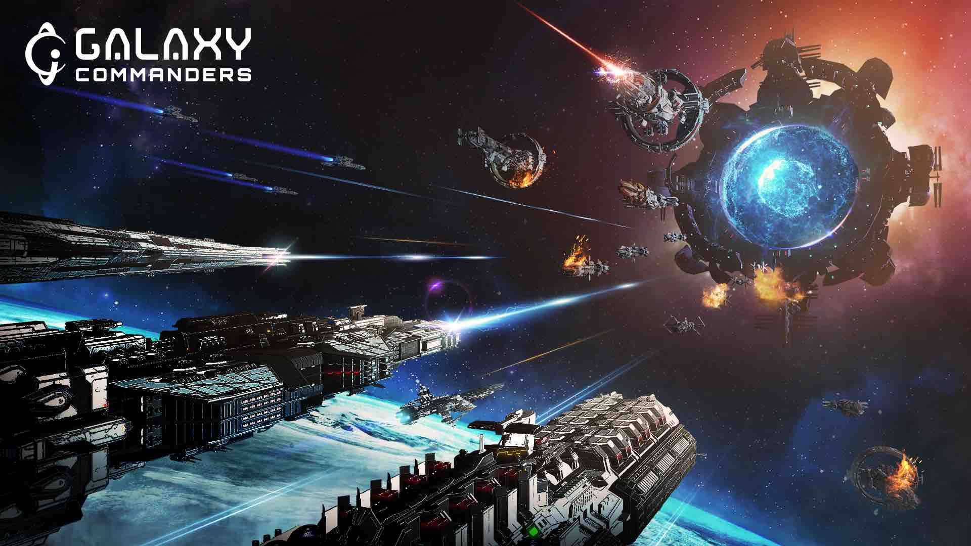 Galaxy Commanders - Jeu de stratégie en temps réel de science-fiction 3D