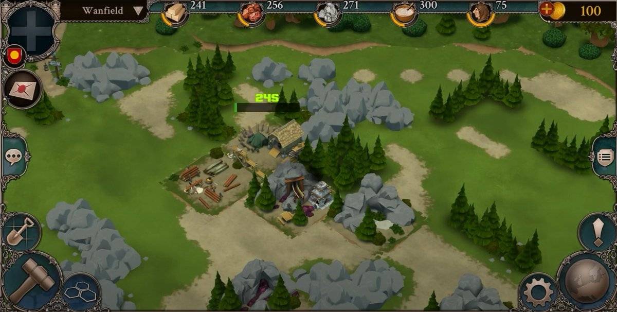 Conquérir et construire dans Legends at War MMORTS - iOS et Android
